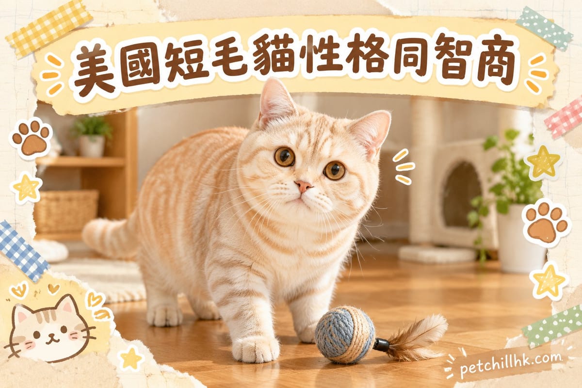 美國短毛貓性格同智商|PetChill 寵物百科