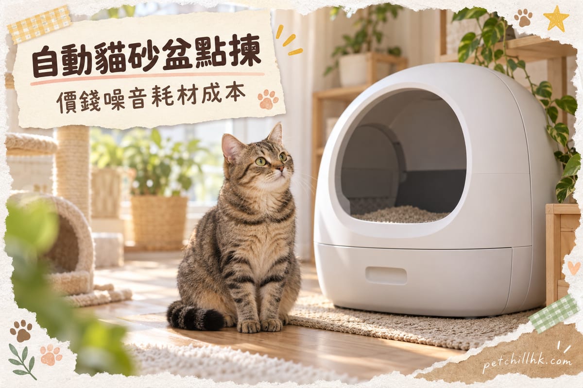 Automatic Cat Litter Boxes in Hong Kong 2026: Price Comparison of 7 Models, Noise Test Data, Suitability for Small Flats, and Monthly Consumable Costs — PetChill