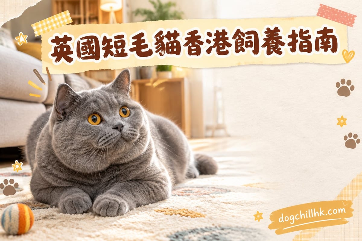 英國短毛貓香港飼養指南|PetChill 寵物百科