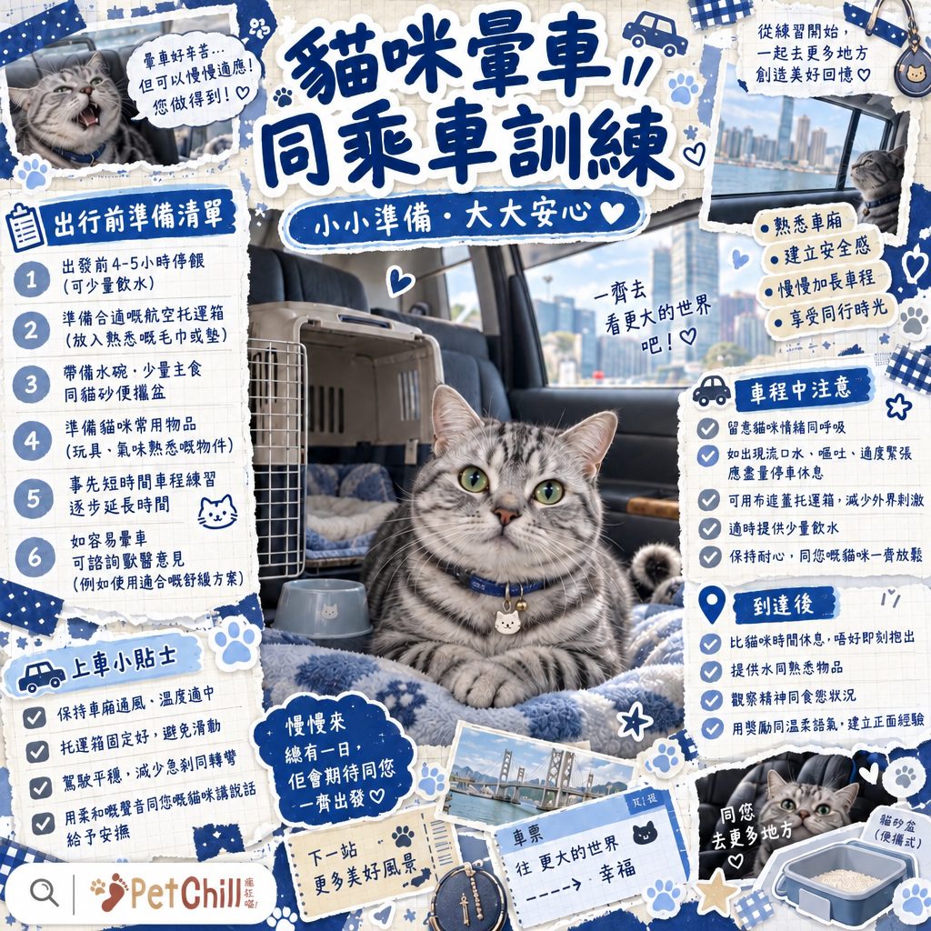 Cat Car Sickness: 4 Symptoms of Motion Sickness + Car Ride Desensitisation Training