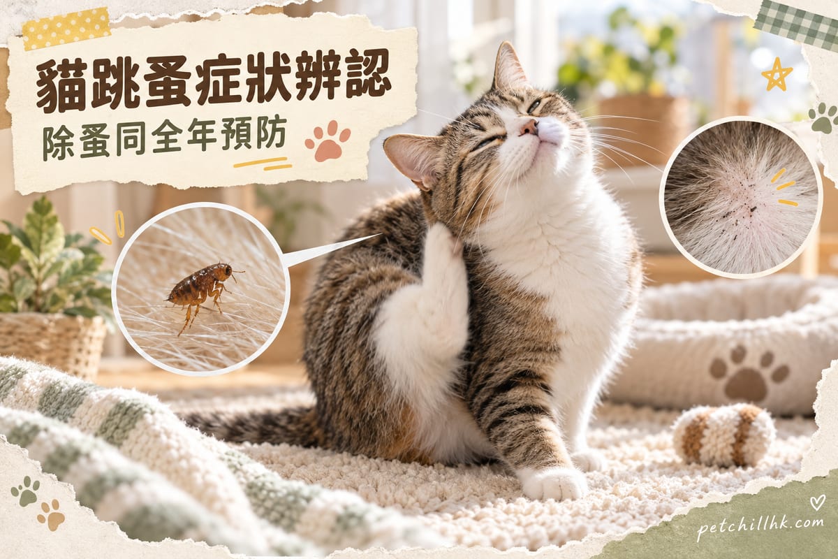 貓蚤（跳蚤）｜PetChill 寵物百科