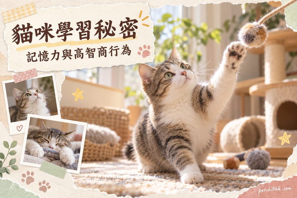 貓咪比您想像中聰明！揭開喵星人嘅學習秘密同高智商行為