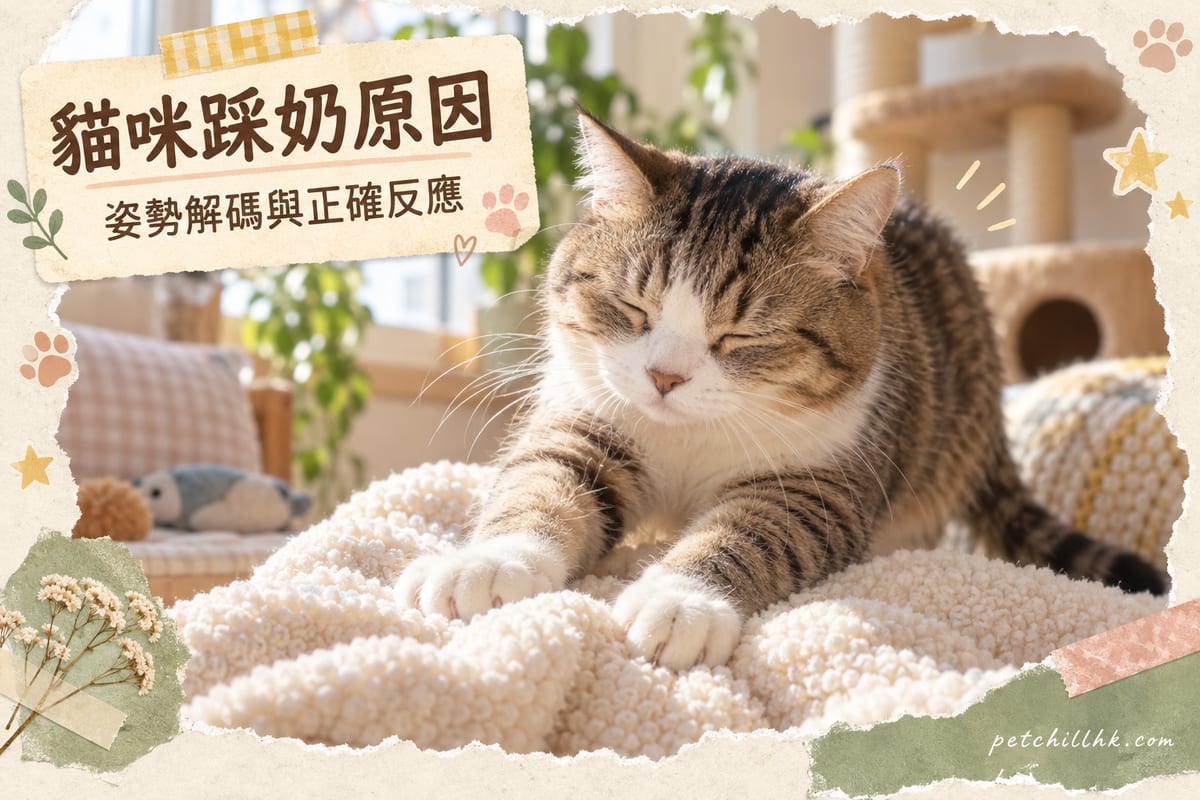 貓踩奶 2.0|由幼貓本能到成年密語:8 大冷知識+行為解碼表