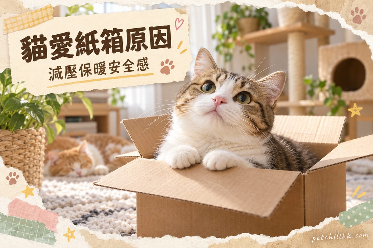 貓咪點解咁鍾意紙箱?揭開喵星人對紙箱執迷嘅5個科學原因