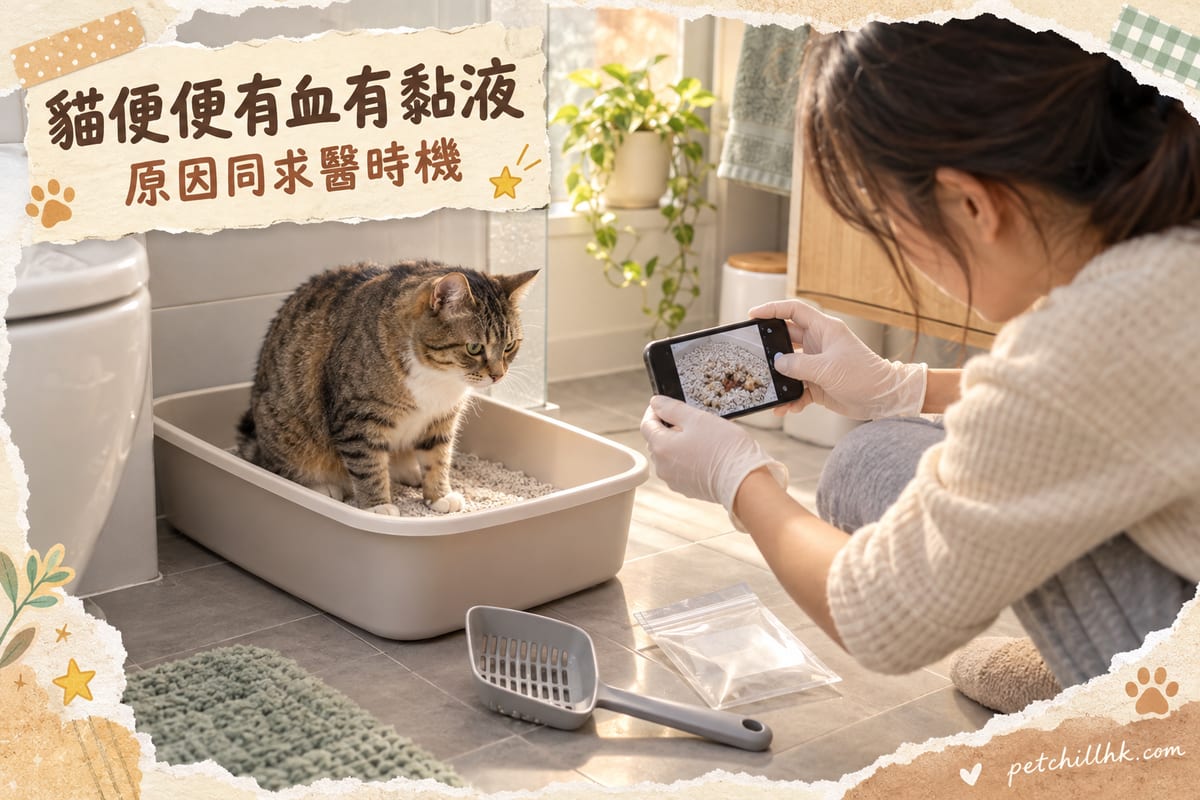 Blood or Mucus in Cat Stool? Causes and When to See a Vet — PetChill