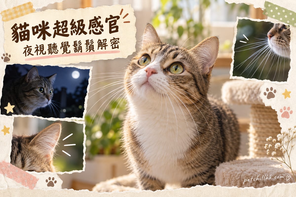 貓咪超級感官大揭秘|5個您一定唔知嘅超能力,睇到人睇唔到嘅嘢!