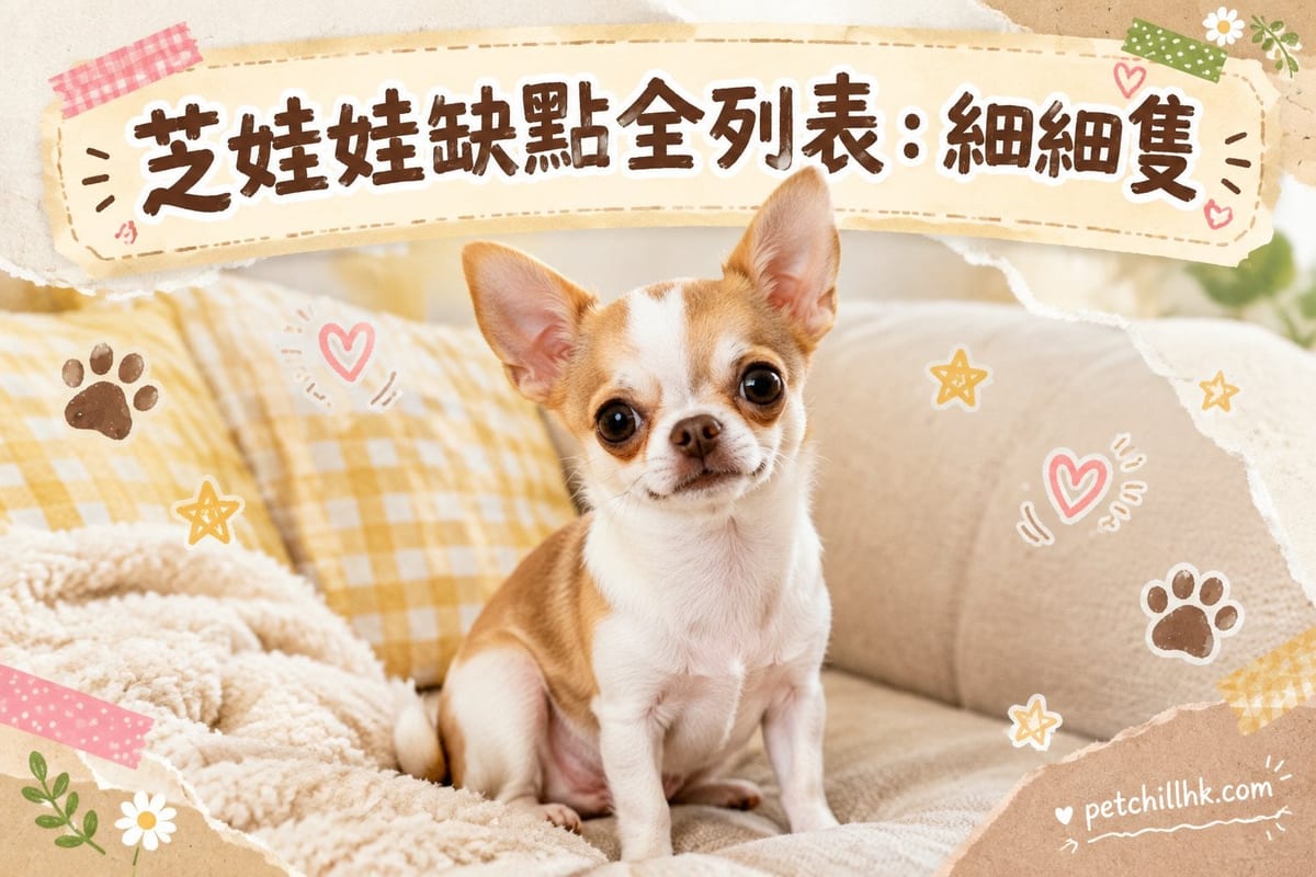 芝娃娃缺點全列表:細細隻背後要正視這七項|PetChill 寵物百科