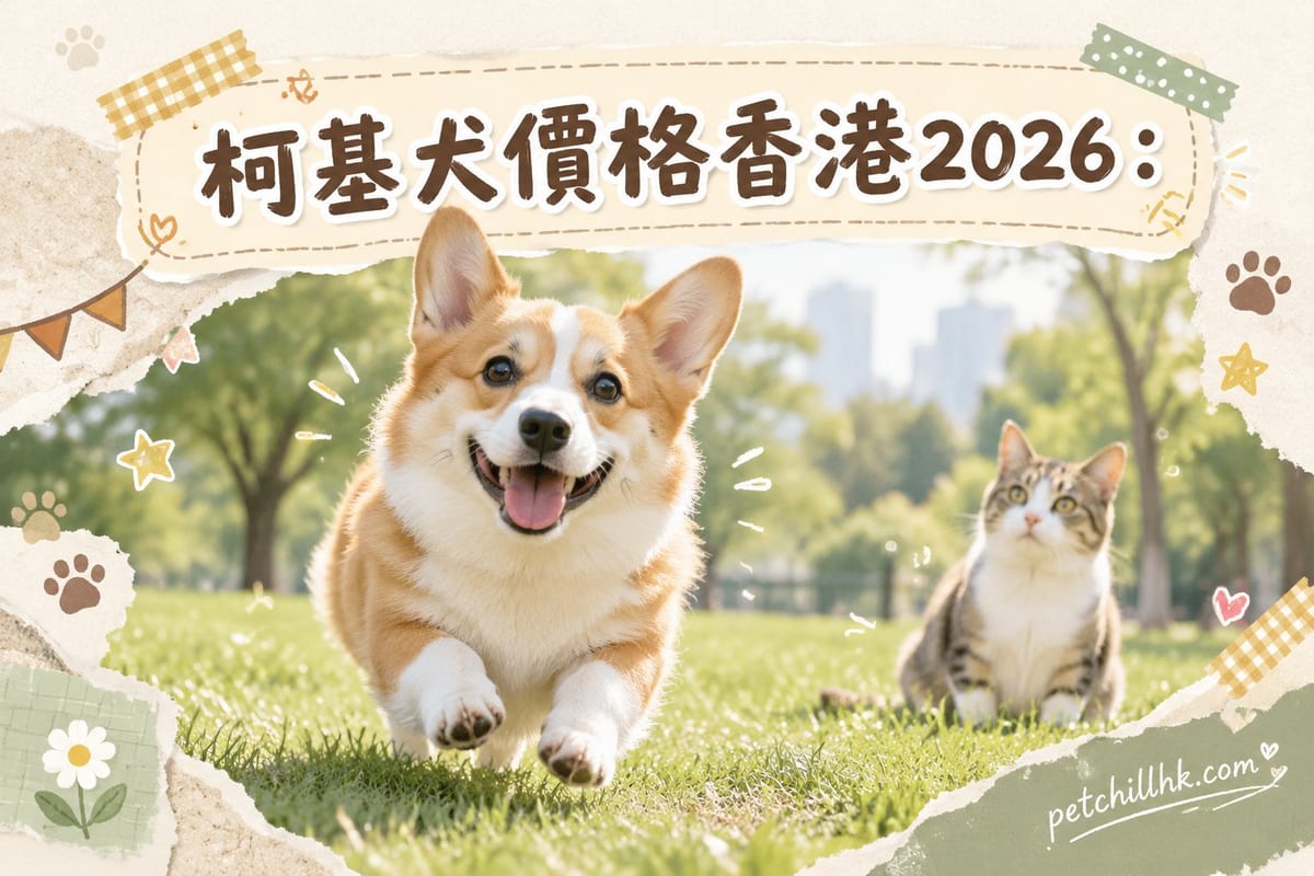 柯基犬價格香港2026:買同領養都要睇呢篇|PetChill 寵物百科
