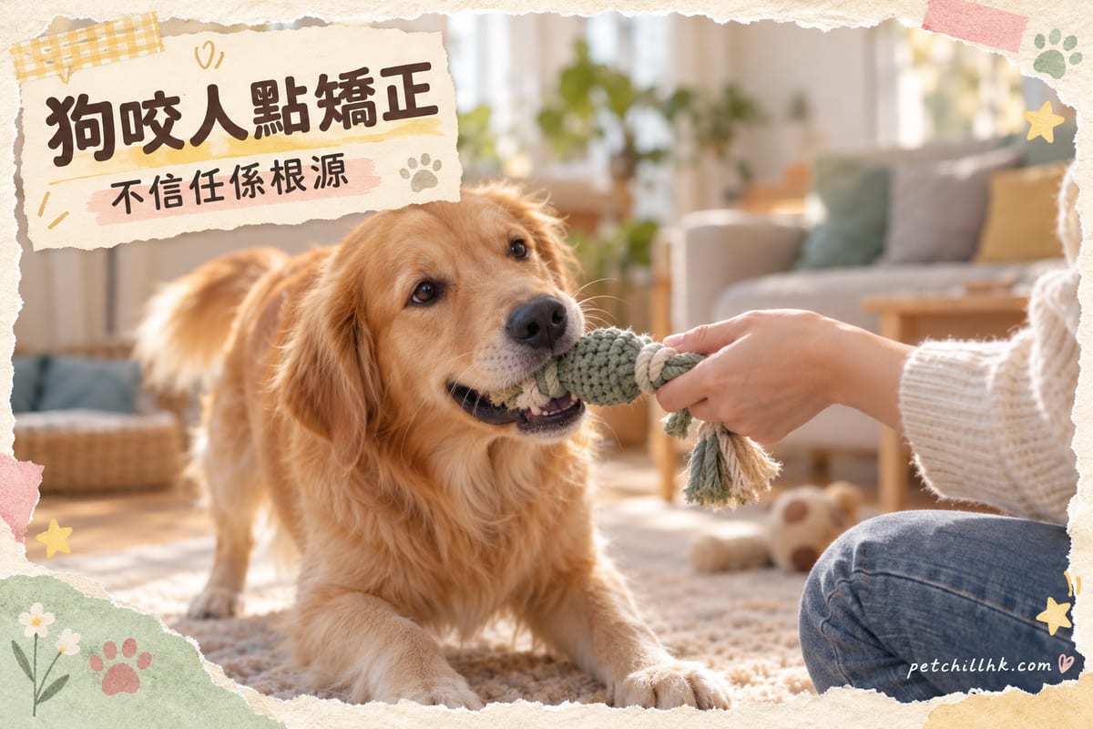 Dog Biting Correction | A Must-Read for Hong Kong Dog Owners: The Root of Mistrust + Five-Step Safe Handling — PetChill
