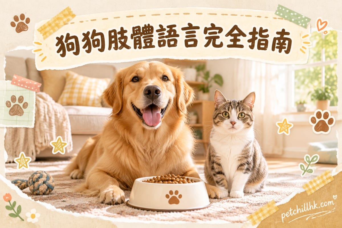 讀懂毛孩子的心聲：12種狗狗肢體語言完全解讀指南