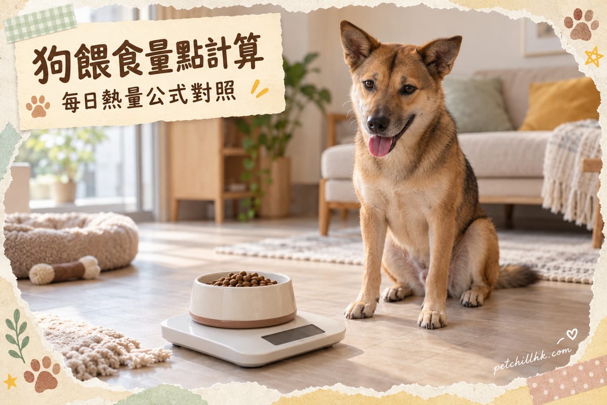 Dog Feeding Amount Calculation | Essential for Hong Kong Dog Owners: Daily Calorie Formula + Weight Reference Table — PetChill