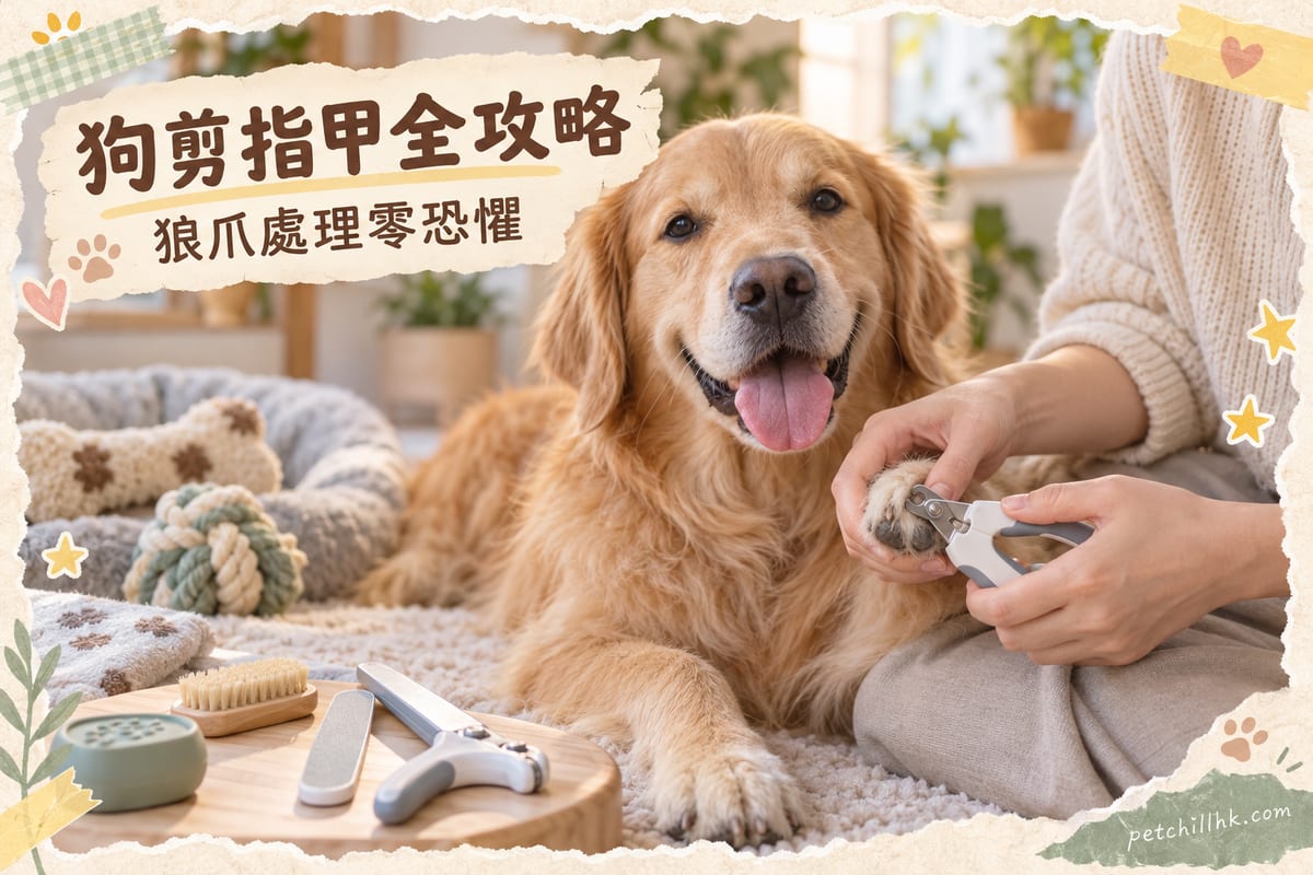 狗狗剪指甲全攻略|正確修剪方法、狼爪處理、5大法寶讓毛孩不再怕剪甲