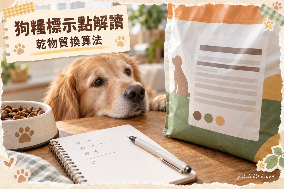 Reading Dog Food Labels | Essential for Hong Kong Dog Owners: Carb Calculation + Dry Matter Conversion — PetChill