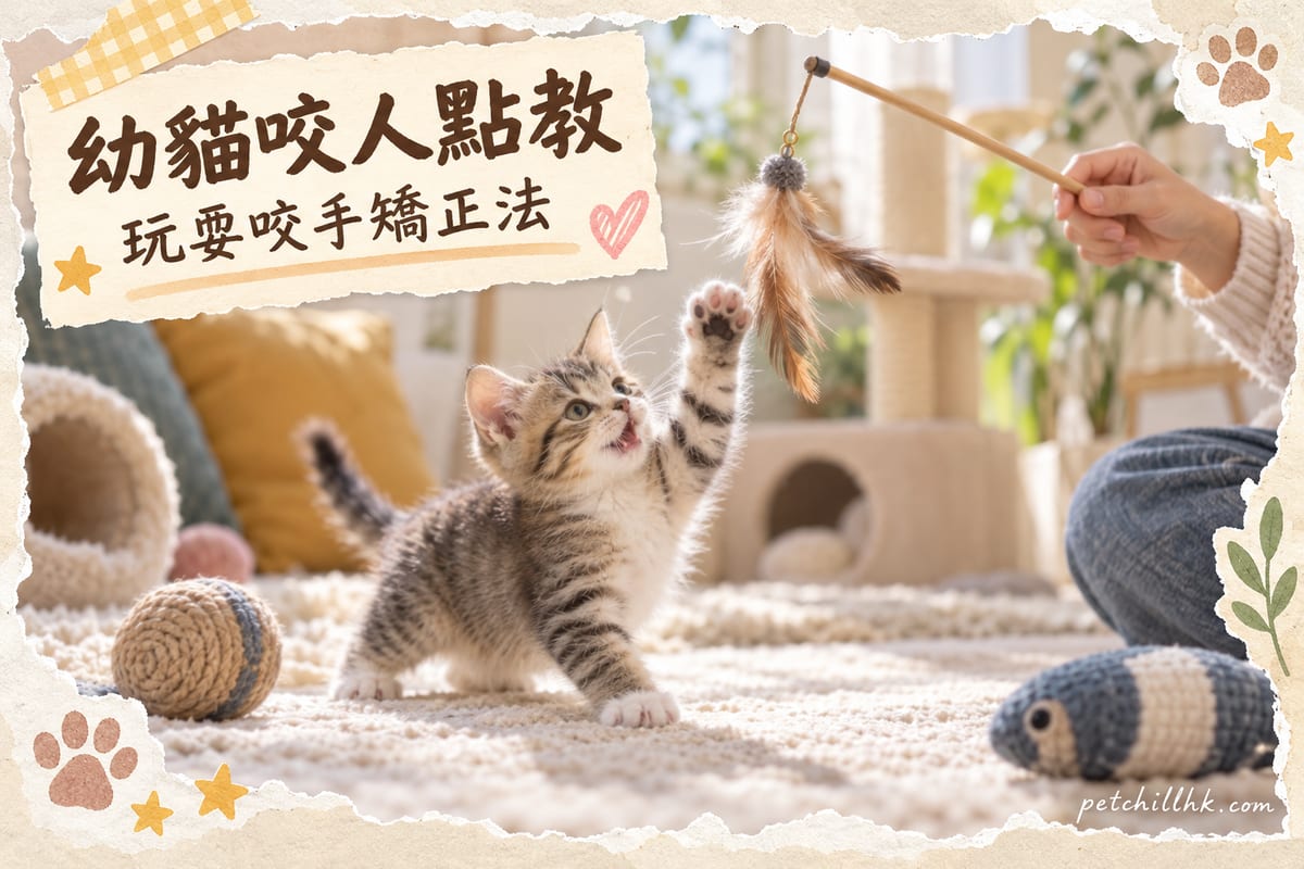 Kitten Biting: How to Train Your Cat | Hong Kong Cat Owners Must Learn: It's Not Naughtiness, It's Instinct – 3 Steps to Teach Them to Stop — PetChill