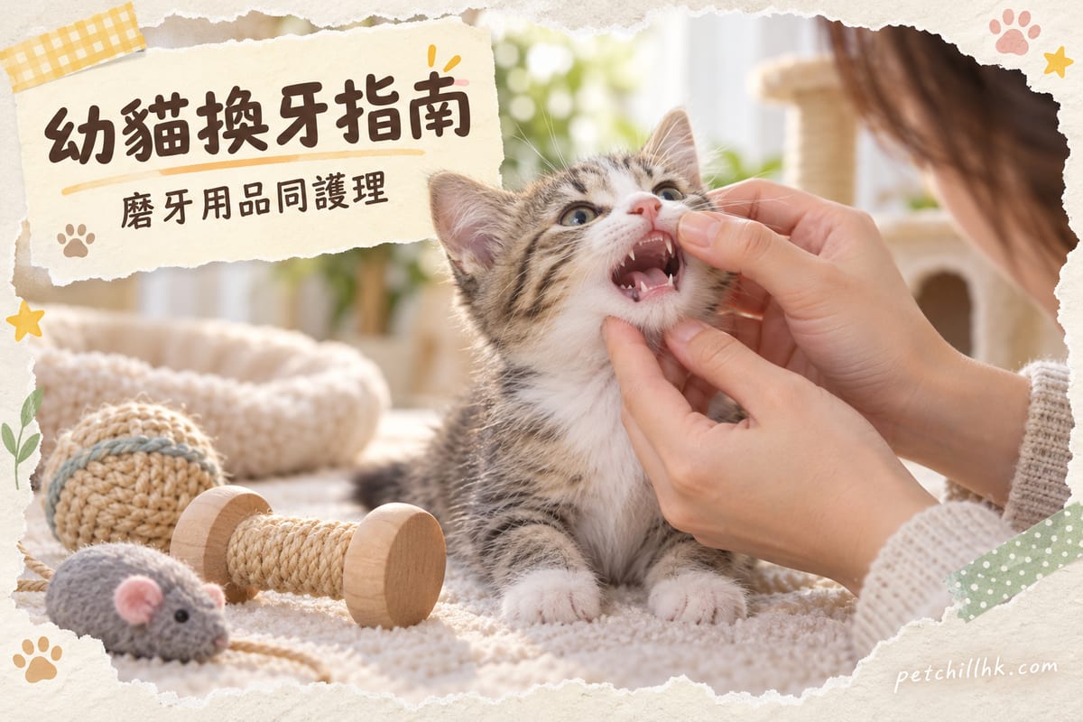 Kitten Teething Guide | What Hong Kong Cat Owners Must Know: 3-Week Milk Teeth, 4-Month Permanent Teeth, and Where Do the Shed Teeth Go? — PetChill