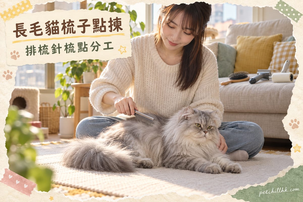 How to Choose a Brush for Long-Haired Cats: Pin Brush, Comb and Deshedding Tool Compared — PetChill