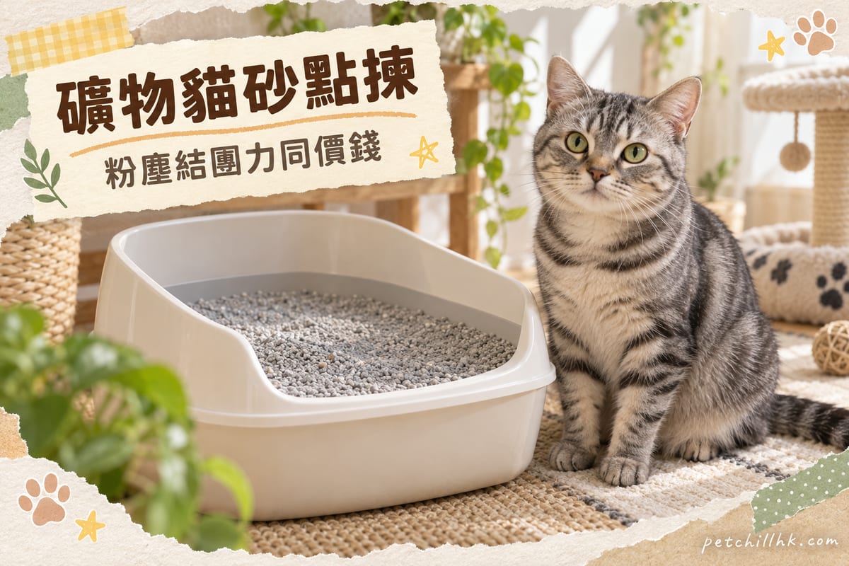 Mineral Cat Litter (Bentonite) Guide 2026: Dust, Clumping Power and Real Prices in Hong Kong — PetChill