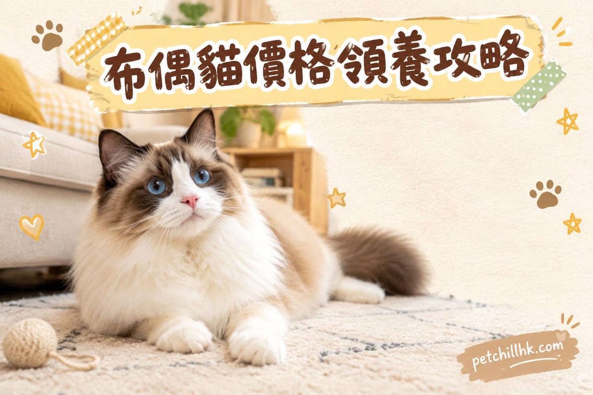 布偶貓價錢同領養全指南｜PetChill 寵物百科