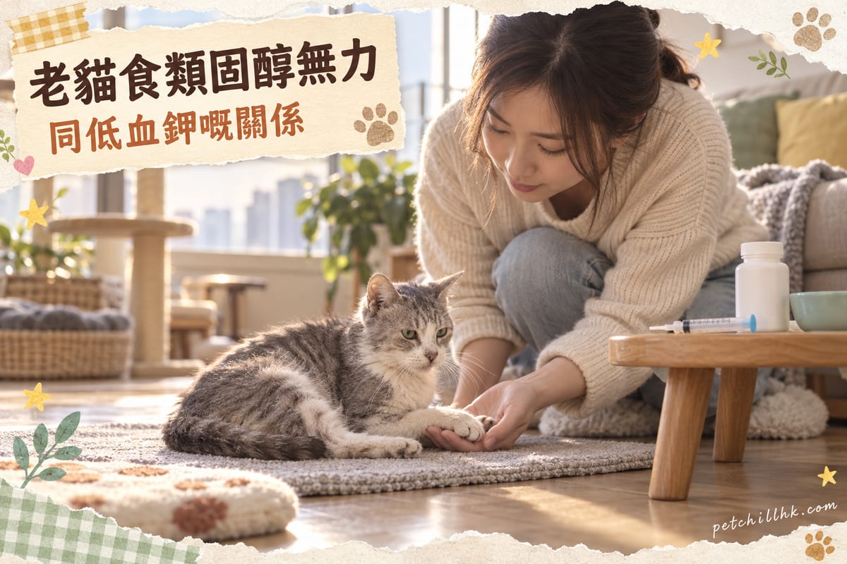 Old Cat on Steroids with Weak Legs? The Link to Low Potassium — PetChill