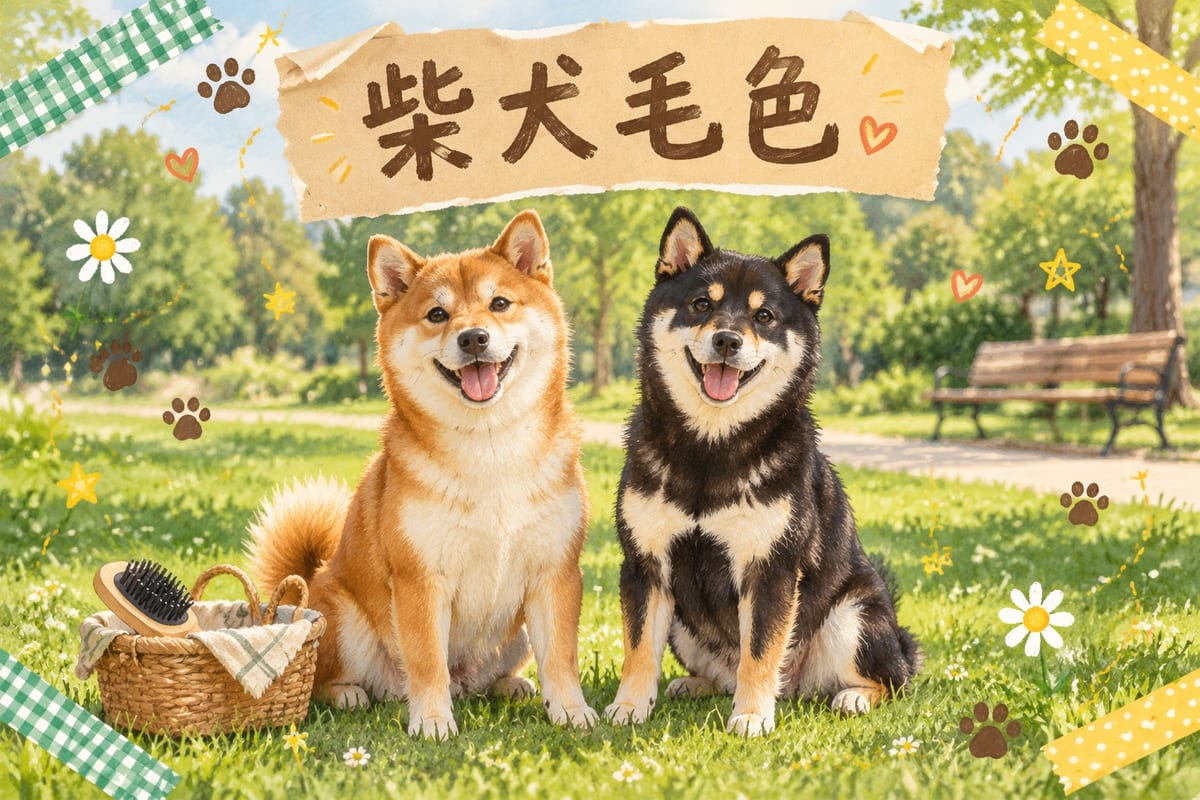 柴犬顏色全解讀:赤、黑、胡麻、白四色點揇好|PetChill 寵物百科