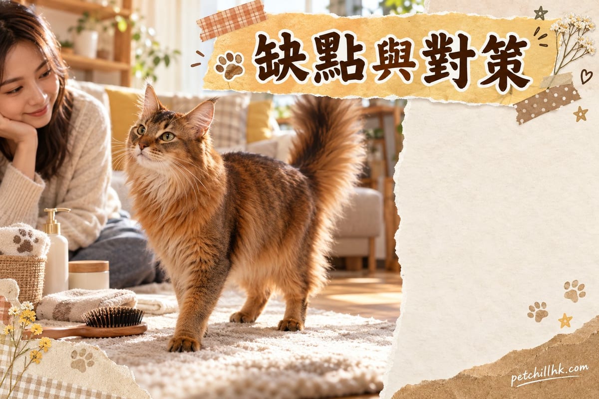 索馬里貓缺點全列表:養之前必睇嘅 7 件事|PetChill 寵物百科