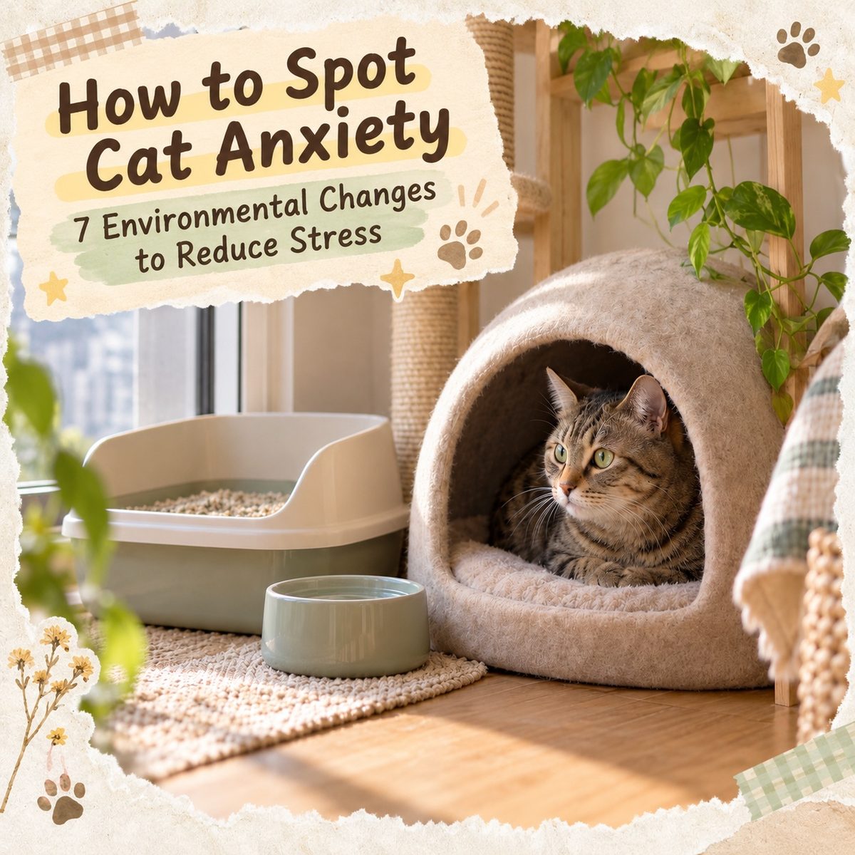 Cat Anxiety: Chronic Anxiety Scale + 7 Environment Fixes (Hong Kong Edition) — PetChill