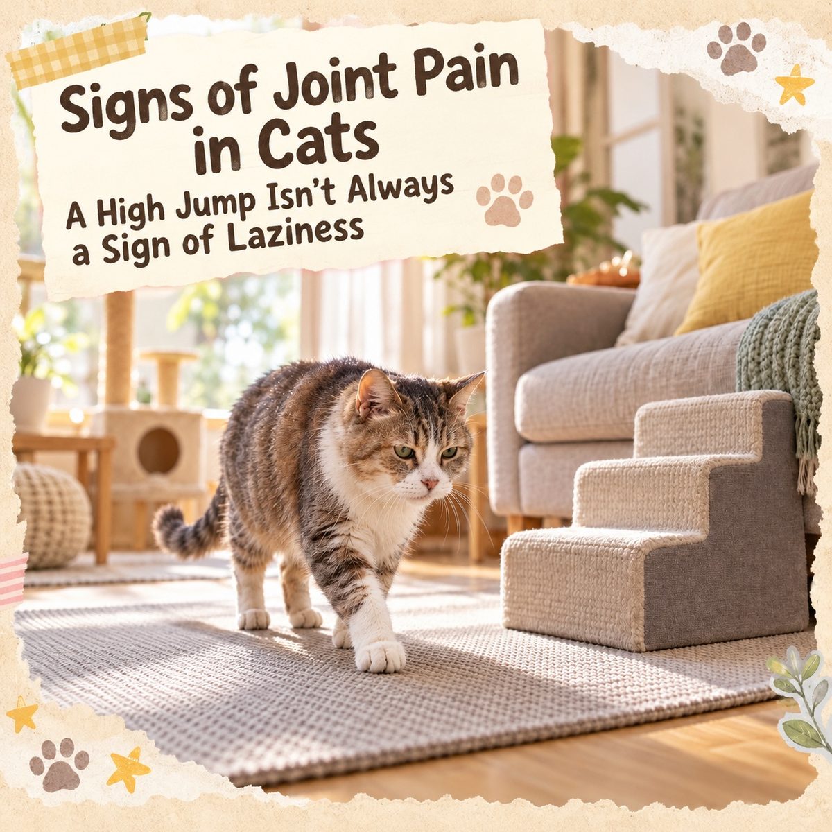 Cat Arthritis Guide: What Every Hong Kong Cat Owner Should Know — Not Jumping High Doesn't Mean Lazy, 5 Signs + Home Modifications — PetChill