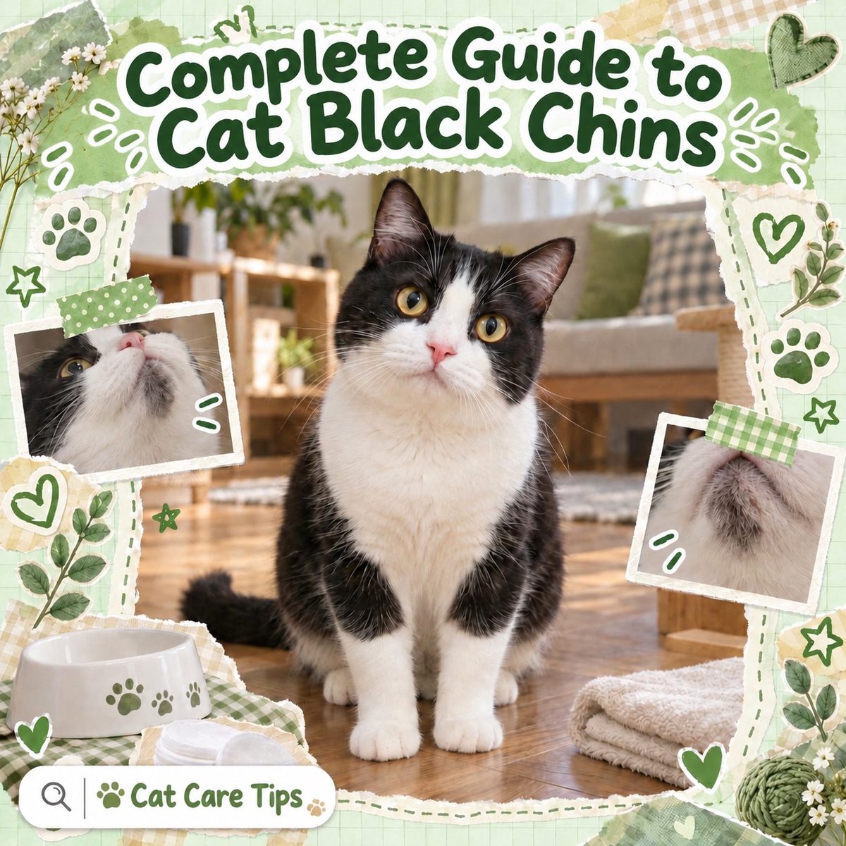 Cat Black Chin or Cat Acne? 3-Step Cleaning + Bowl Swap Guide