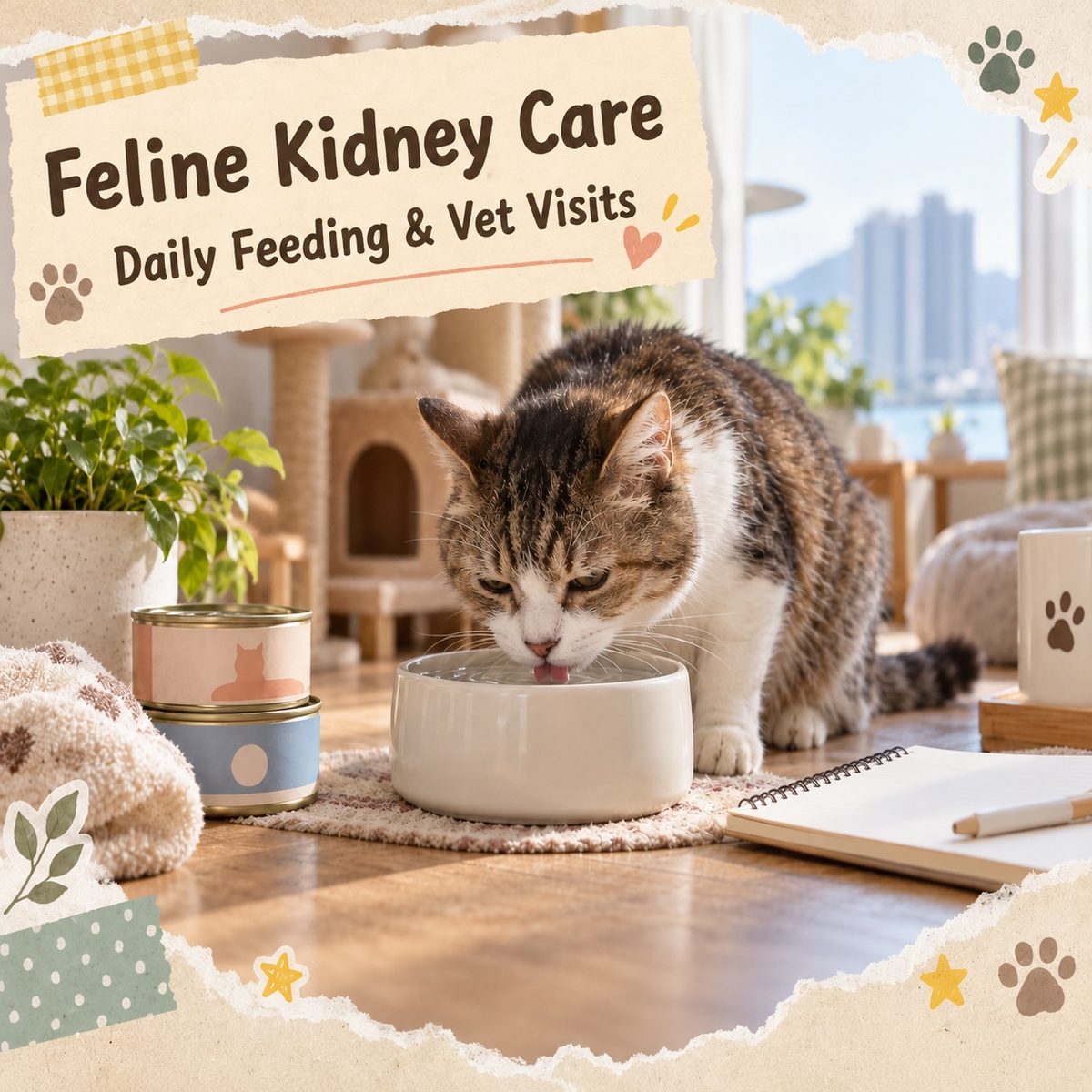 Cat Chronic Kidney Disease Care Guide: What Hong Kong Cat Owners Need to Do Daily + Follow-up Schedule — PetChill