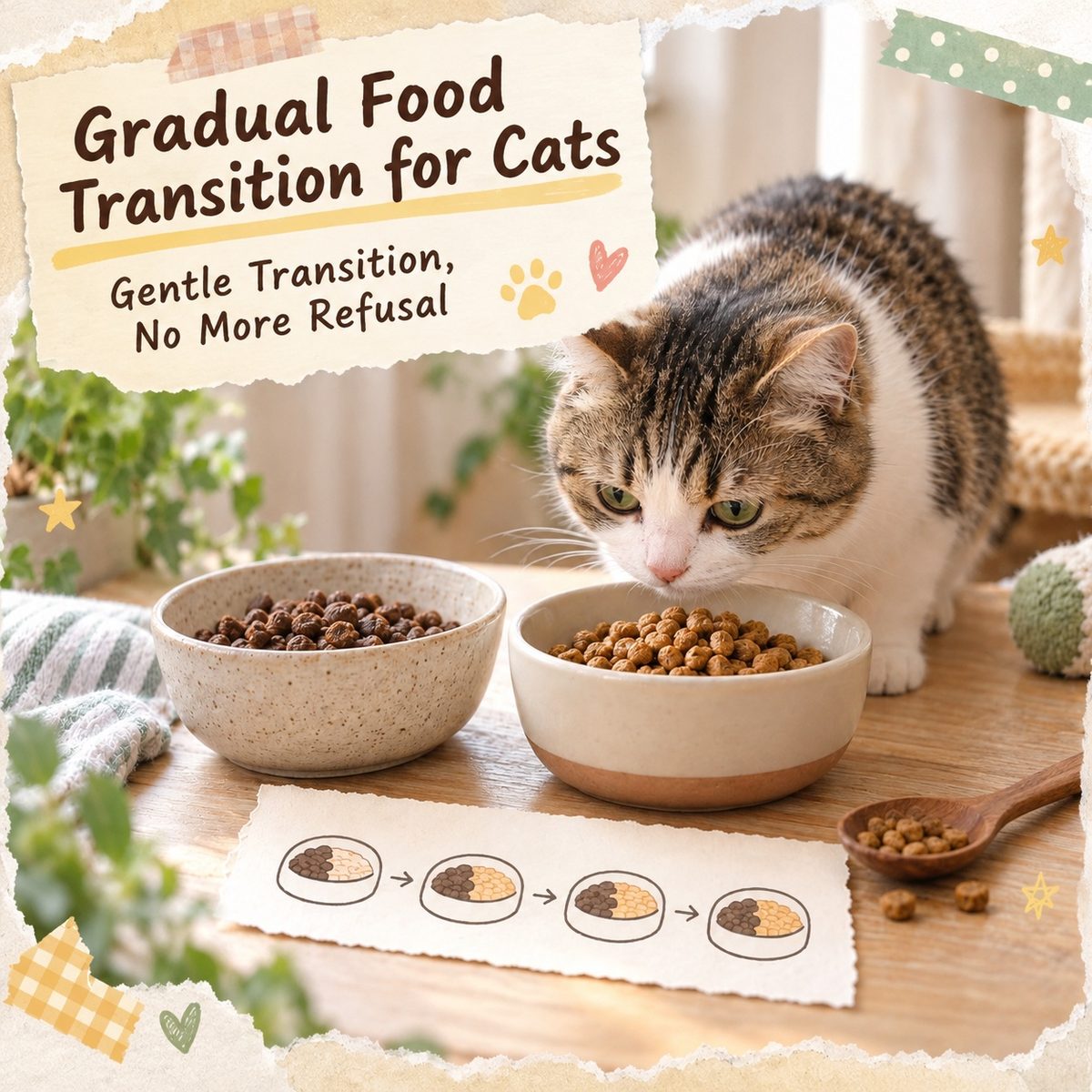 Cat Food Transition Guide | Essential for Hong Kong Cat Owners: The 10% Gradual Method + 4 Steps for Soft Stool — PetChill