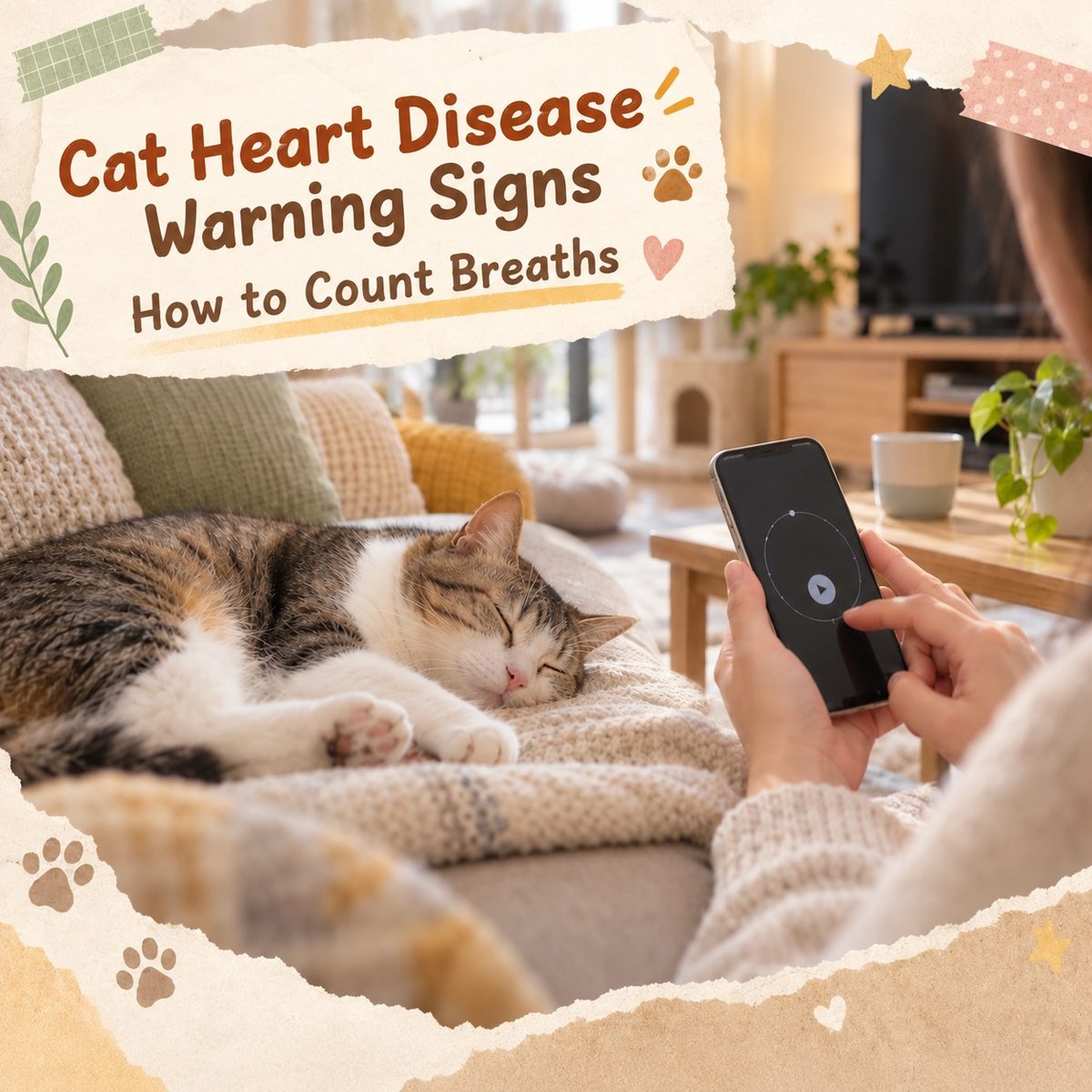 Cat Heart Disease Guide | Essential for Hong Kong Cat Owners: How to Measure Sleeping Respiratory Rate + Early HCM Warning Signs — PetChill