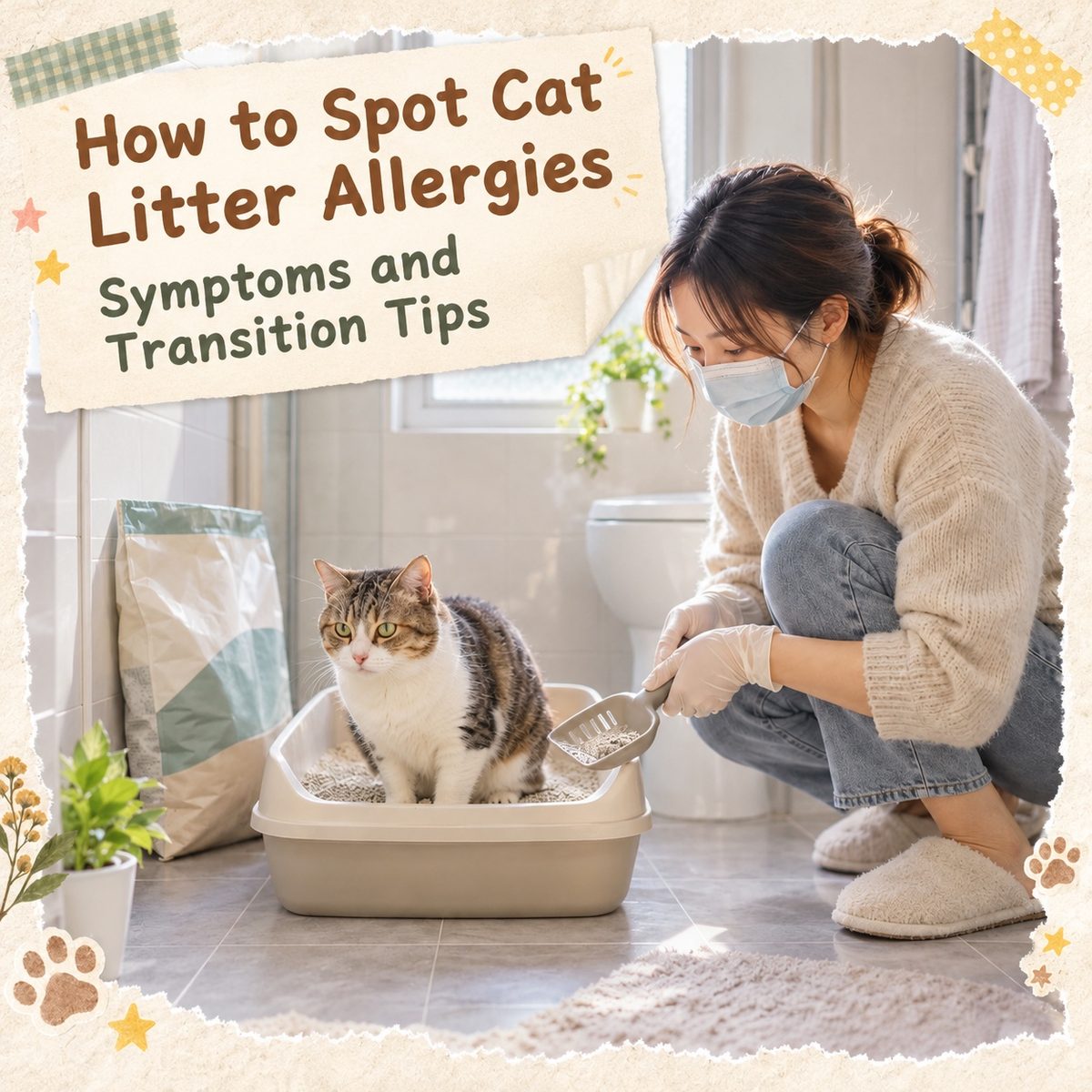 How to Tell If Your Cat Is Allergic to Cat Litter Ingredients: Symptoms and Switching Methods — PetChill