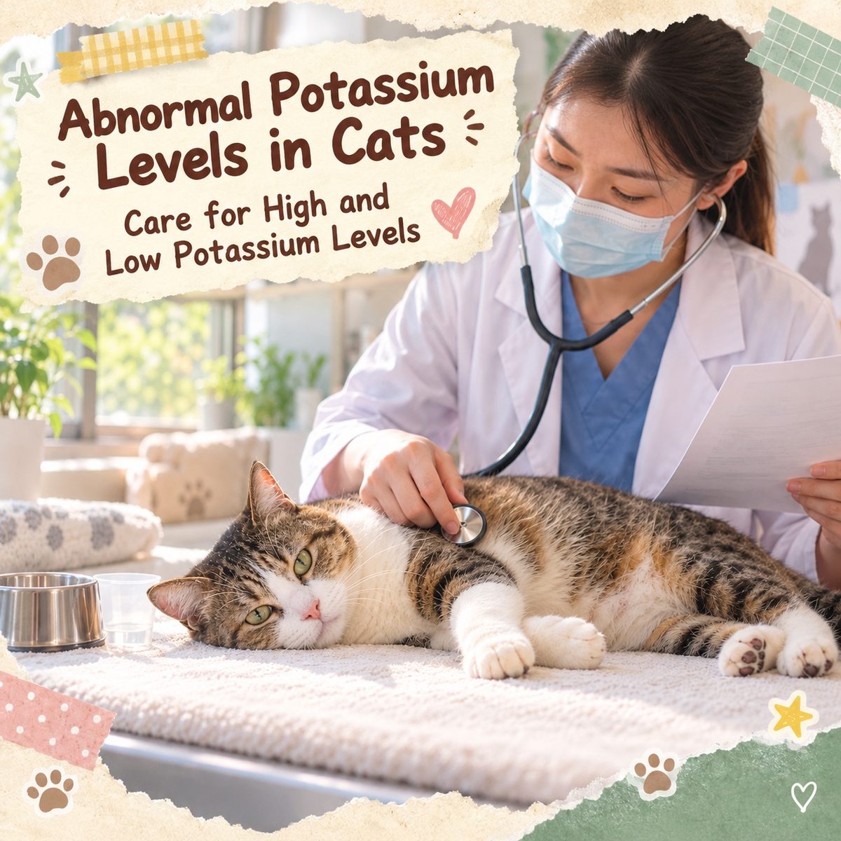 Cat Blood Potassium Abnormalities: Causes, Symptoms and Blood Test Interpretation for High and Low Potassium — PetChill