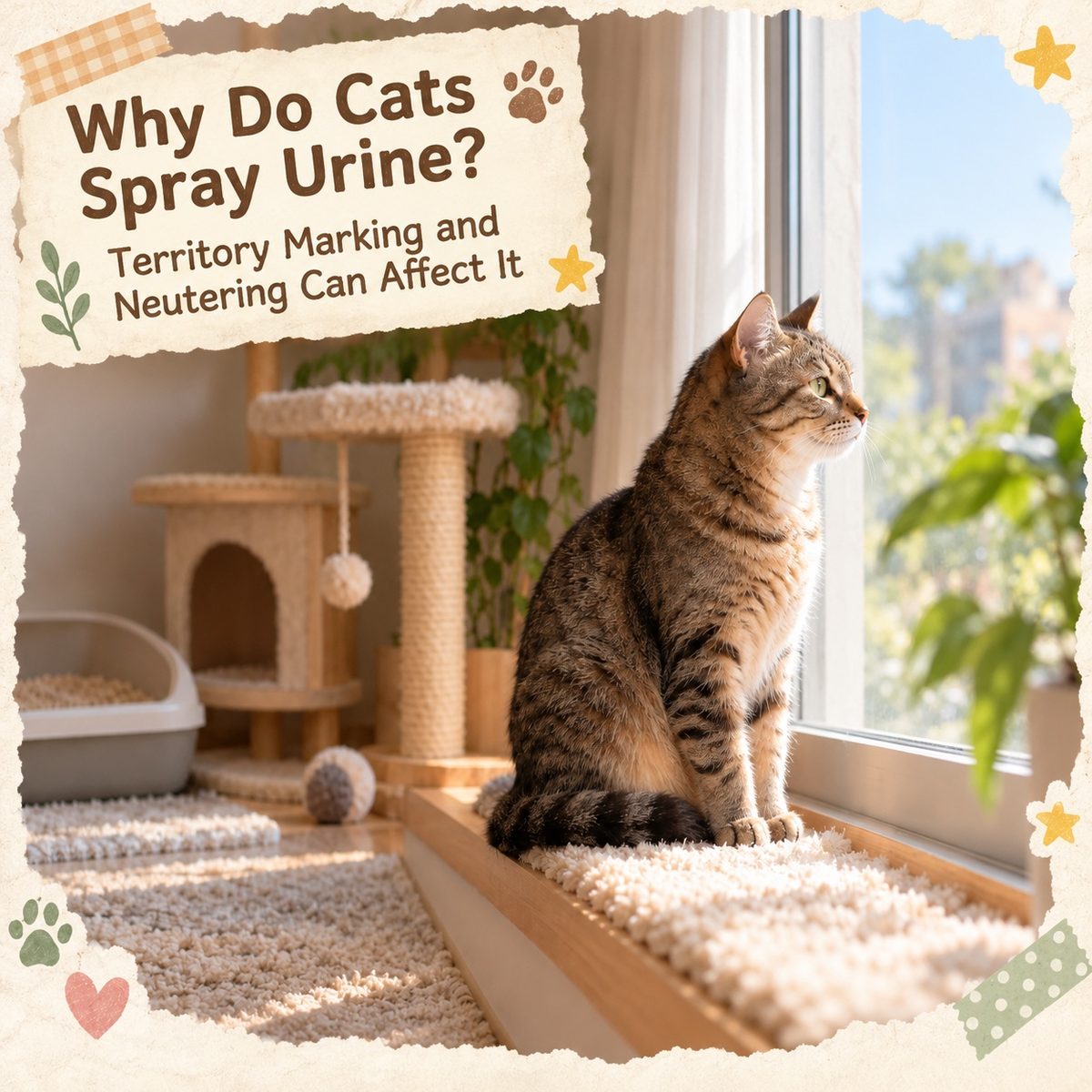Why Do Cats Spray Urine? 2026 Complete Guide | Neutering's 90% Impact, 5 Major Causes and Environmental Resource Strategies — PetChill