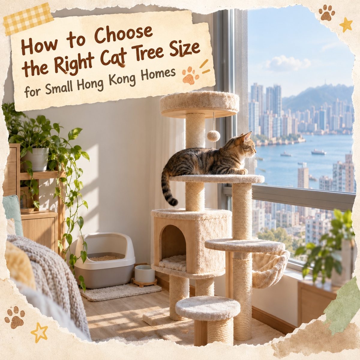 How to Choose a Cat Tree: Size Formula + Placement Guide for Hong Kong Small Flats (2026) — PetChill