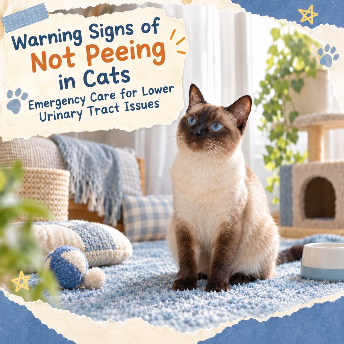 Cat Can't Pee? It's an Emergency! 5 Warning Signs of FLUTD + 24-Hour First Aid Guide | Must-Read for Hong Kong Cat Owners — PetChill