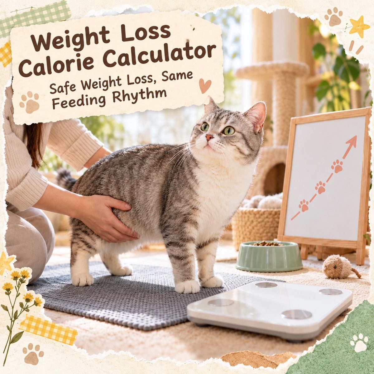 Cat Weight Loss Diet|Essential for Hong Kong Cat Owners: RER × 0.8 Calorie Method + Safe Weight Loss Pace — PetChill