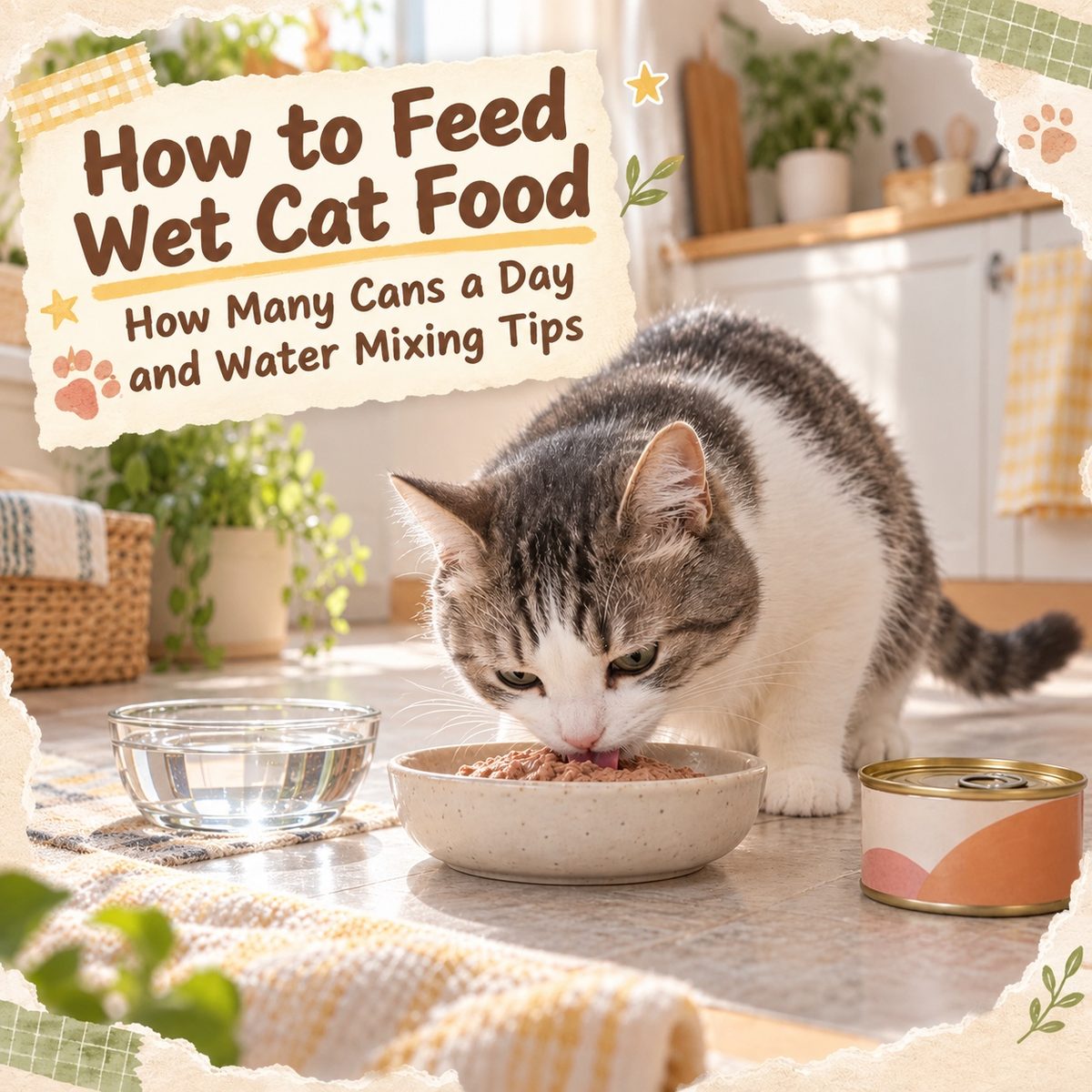 Cat Wet Food Guide | Essential for Hong Kong Cat Owners: Daily Can Count + Water-Adding Tips — PetChill
