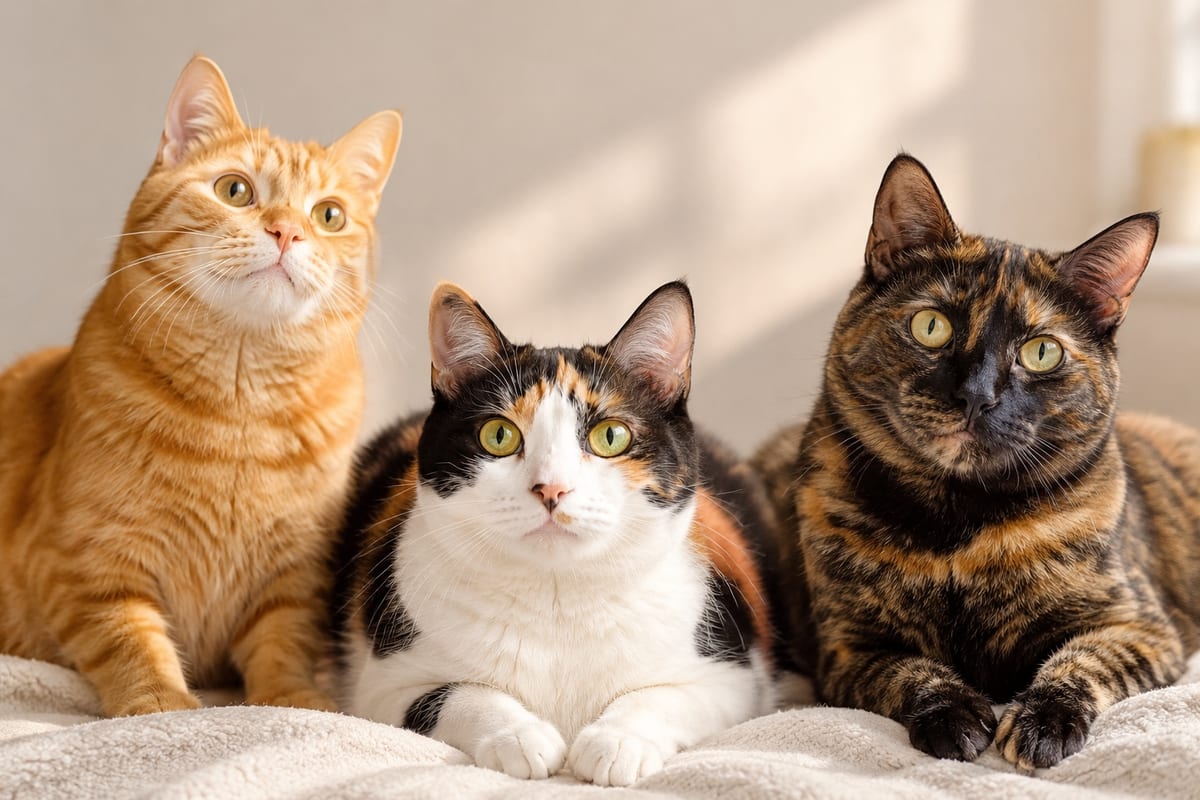 Does Your Cat's Coat Colour Reveal Its Personality? Orange Cats Are the Craziest, Calicos the Most Aloof — Genetics Unlock the Secrets of Coat Colour and Pattern — PetChill