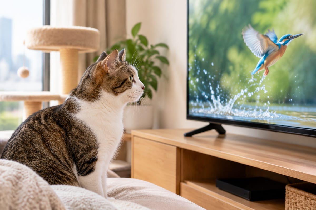 The Truth About Cats Watching TV: A Hong Kong Cat TV Safety Guide and Vision Science — PetChill