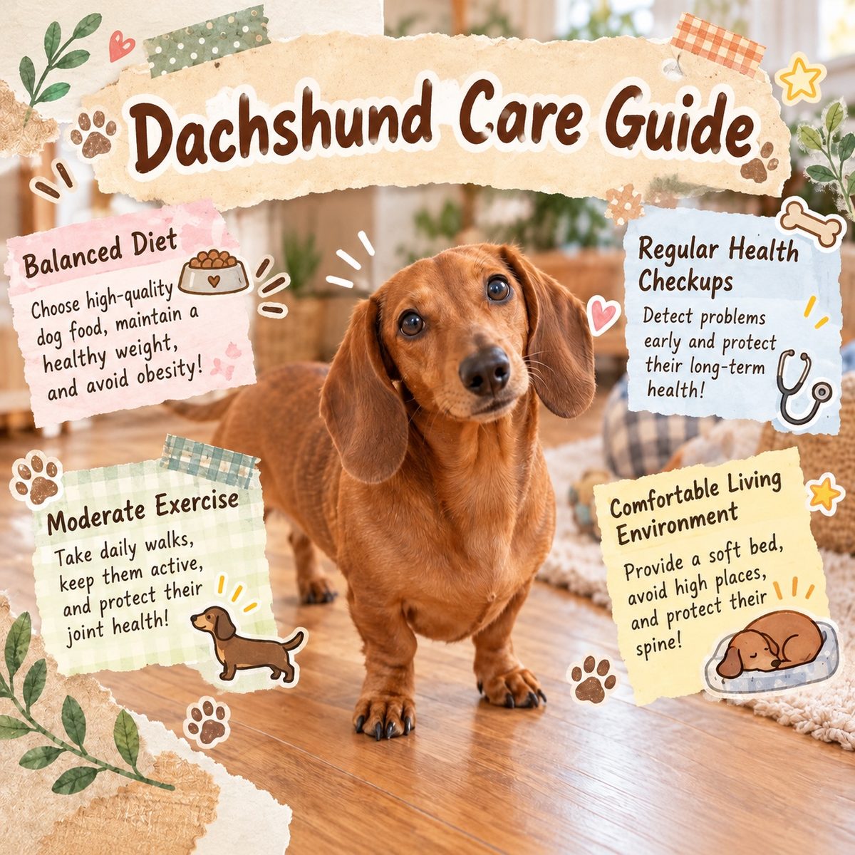 'Dachshund Care Guide: Hong Kong Essentials, Back Protection and Weight Control — PetChill'