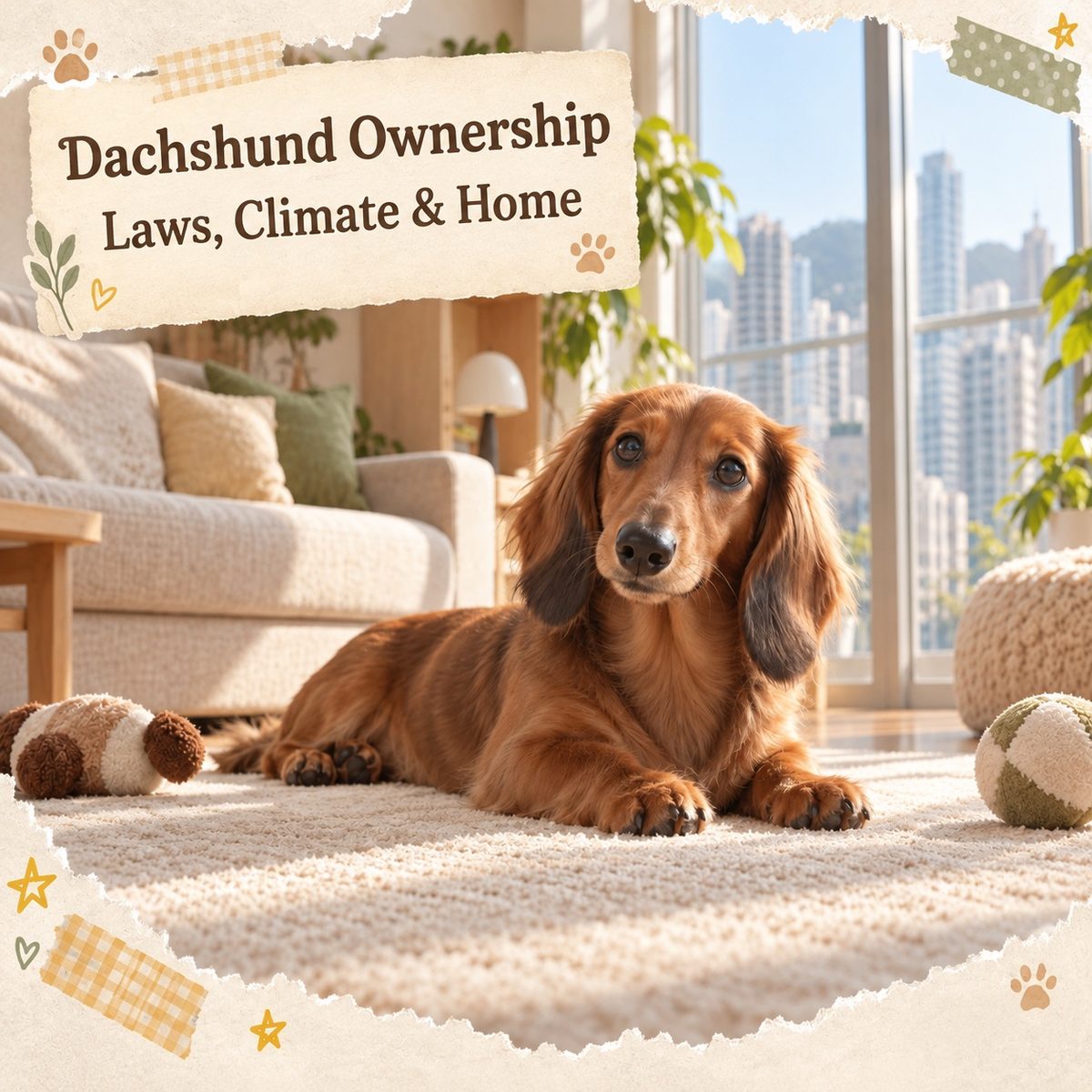 Dachshund Hong Kong Care Guide: Laws, Climate and Home Care — PetChill