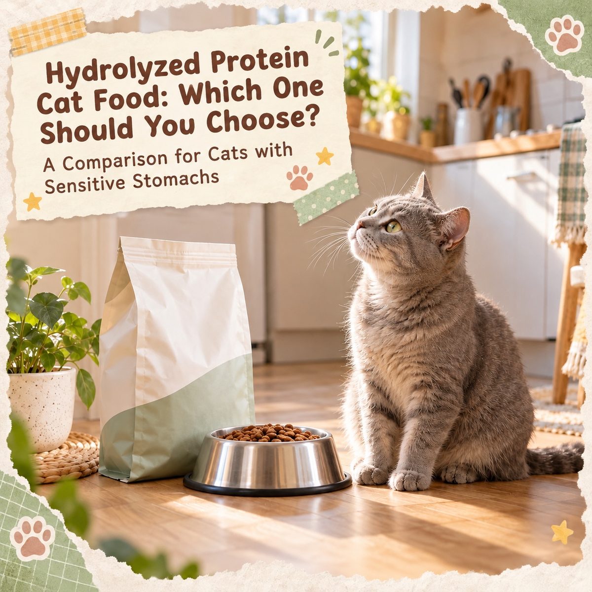 Which Hydrolyzed Protein Cat Food Is Best? Comparing Formulas for Sensitive Guts — PetChill