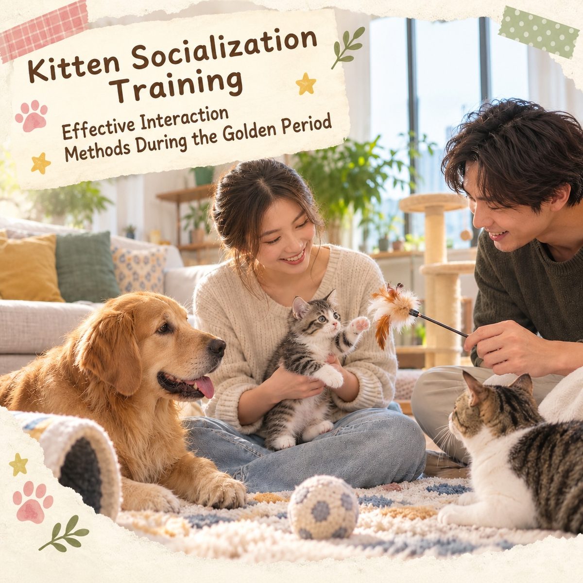 Kitten Socialisation Guide | What Hong Kong Cat Owners Must Know: The Golden Window from 3 Weeks to 3 Months — PetChill