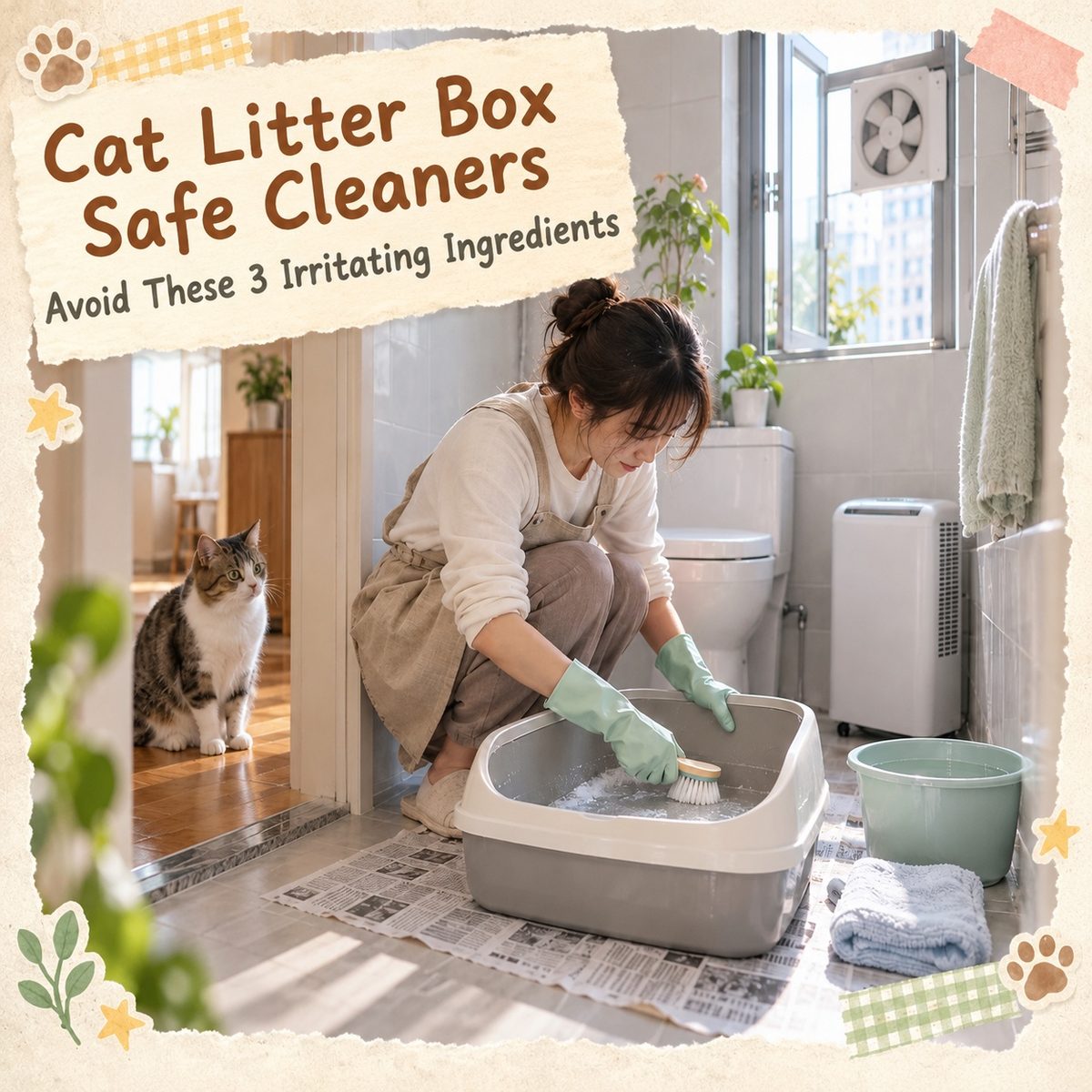 What to Use to Clean the Litter Box: Avoiding Lingering Odours and Irritation — PetChill