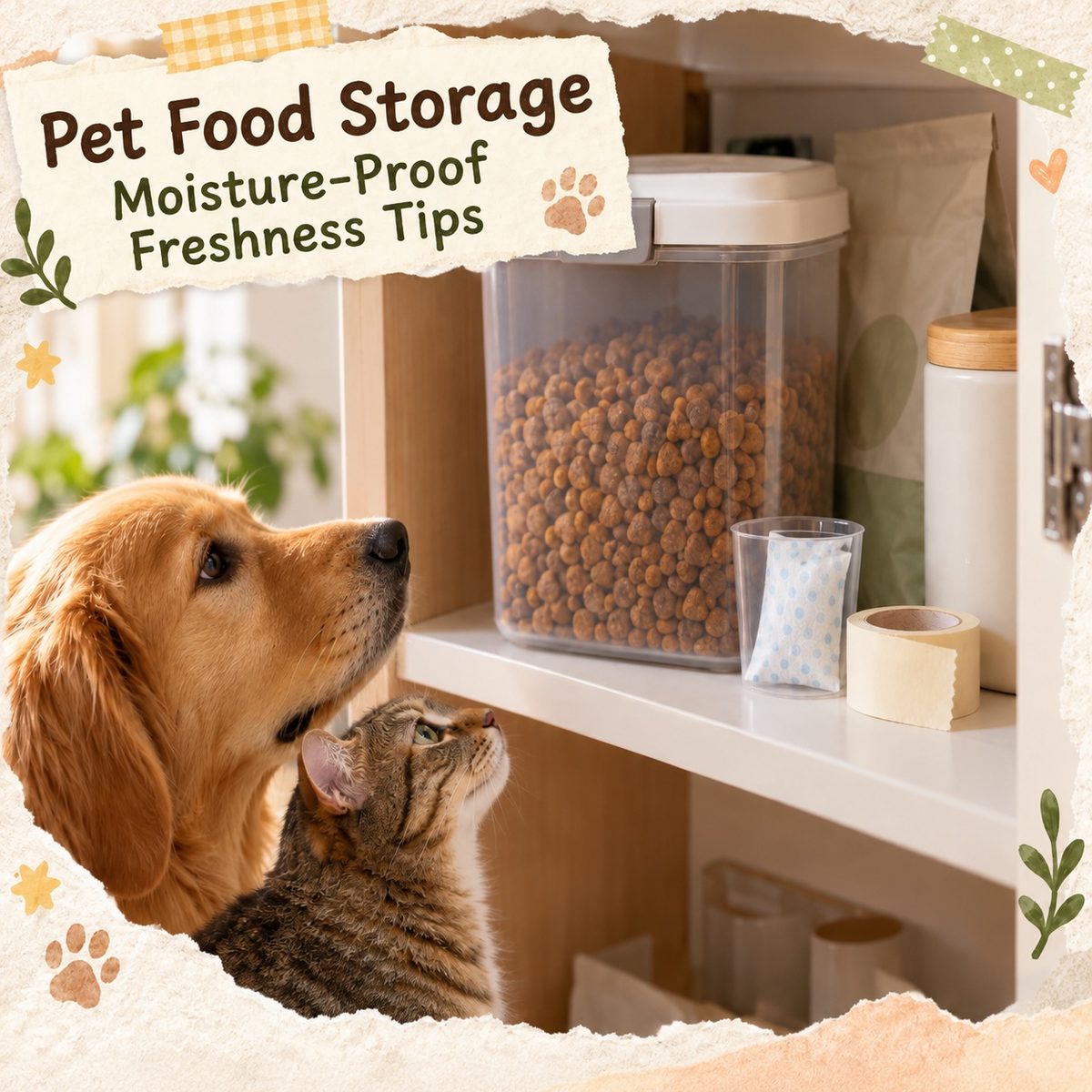 Pet Food Storage Guide | Hong Kong's Humid Weather Must-Read: How to Store Dry Food, Canned Food and Fresh Food — PetChill