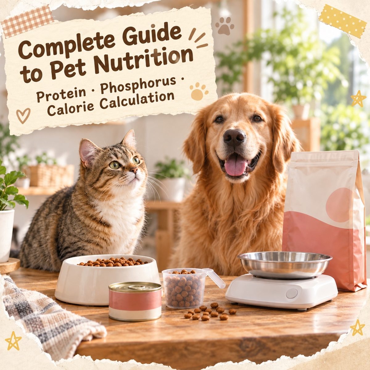 Cat & Dog Nutrition Guide: Protein, Phosphorus, Calories, Weight Tracking + How to Choose Prescription Food (2026) — PetChill