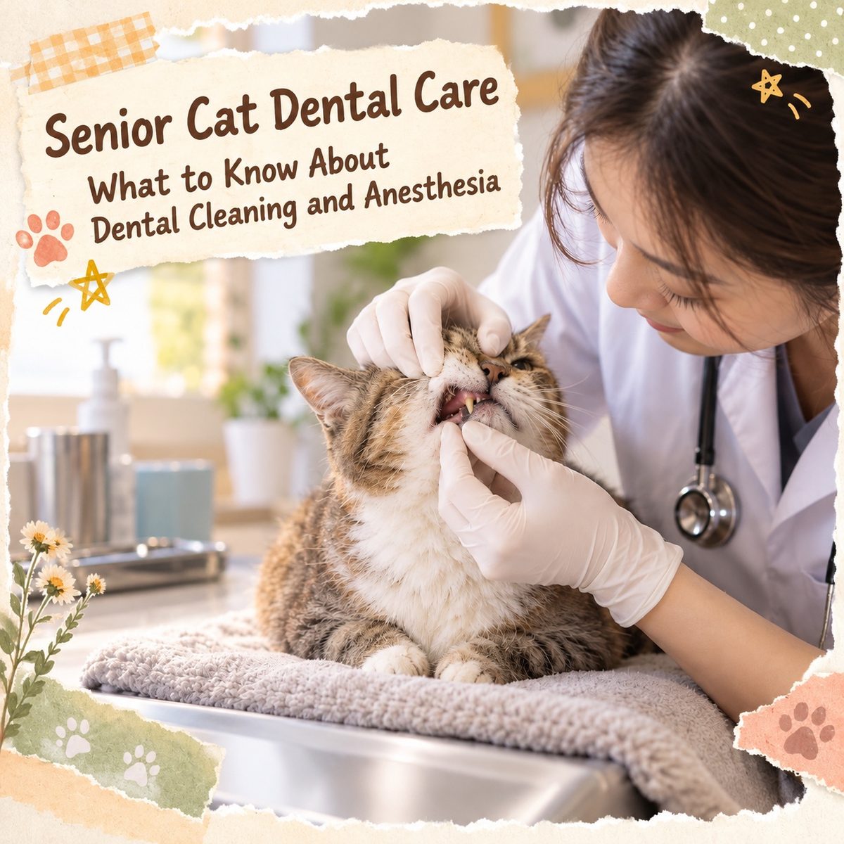 Senior Cat Dental Care | A Must-Read for Hong Kong Cat Owners: Anaesthesia Risk for Teeth Cleaning, Periodontal Disease, and What to Do About Loose Teeth — PetChill