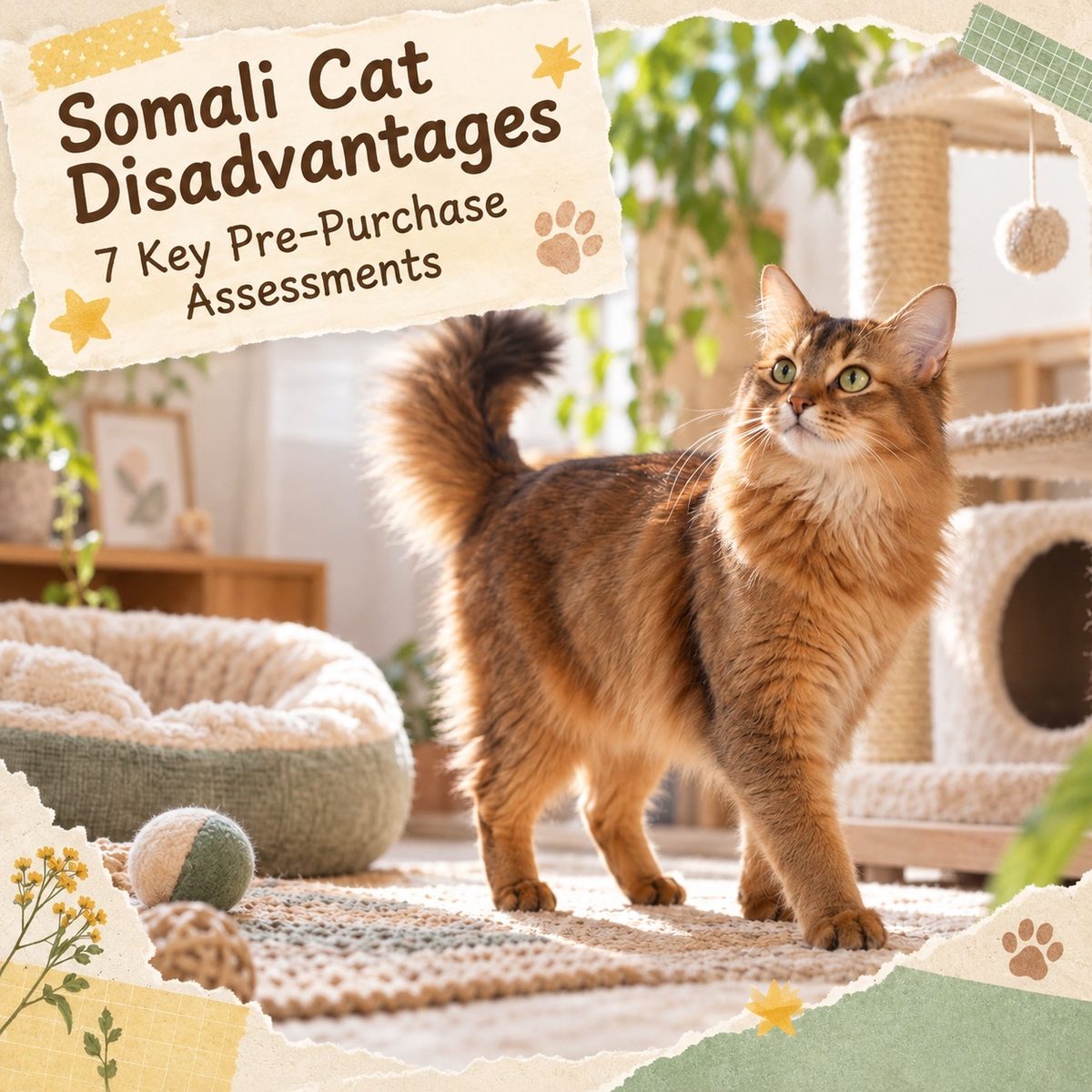 Somali Cat Disadvantages: 7 Things to Know Before Keeping One in Hong Kong — PetChill