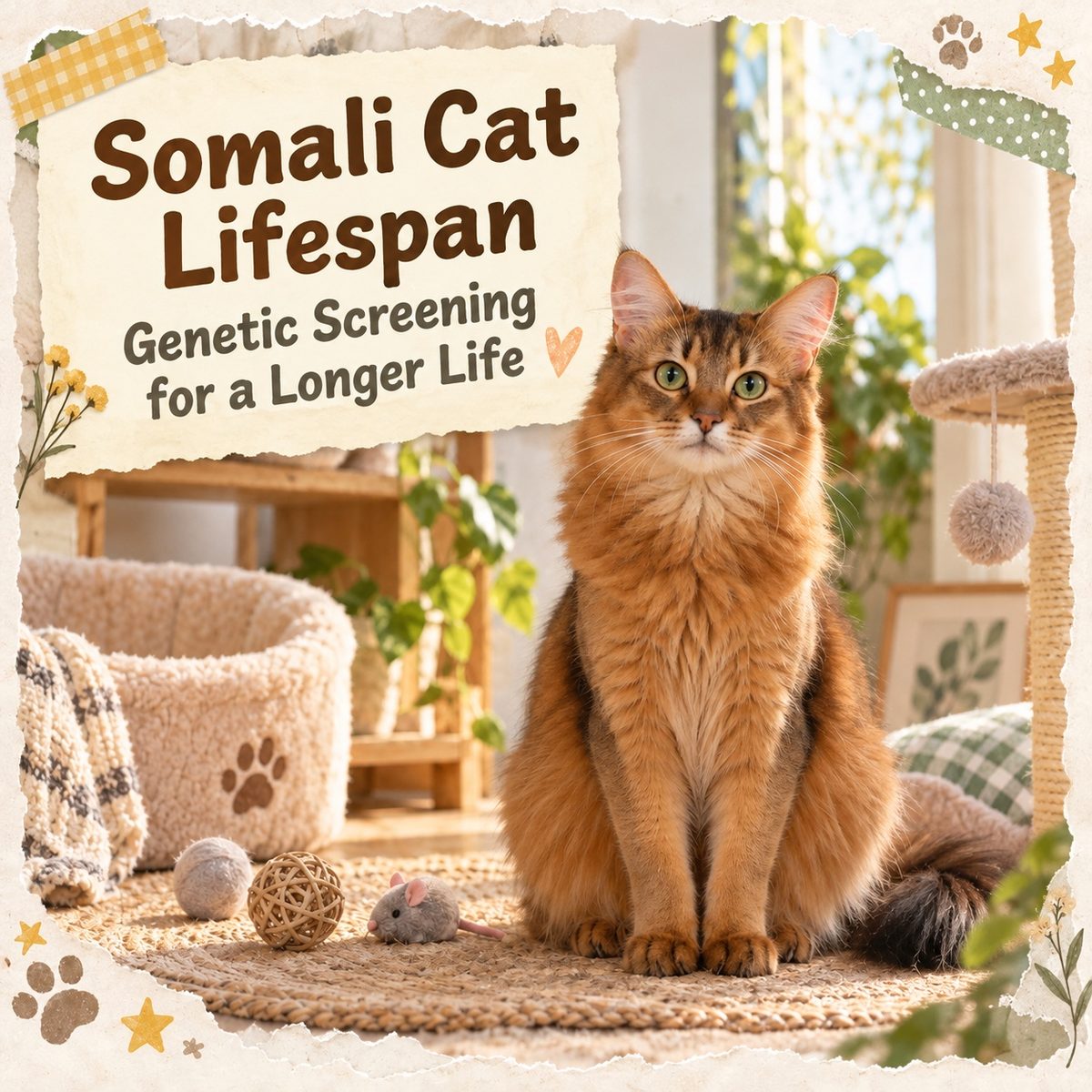 Somali Cat Lifespan and Health: A Must-Read for Hong Kong Owners — PetChill